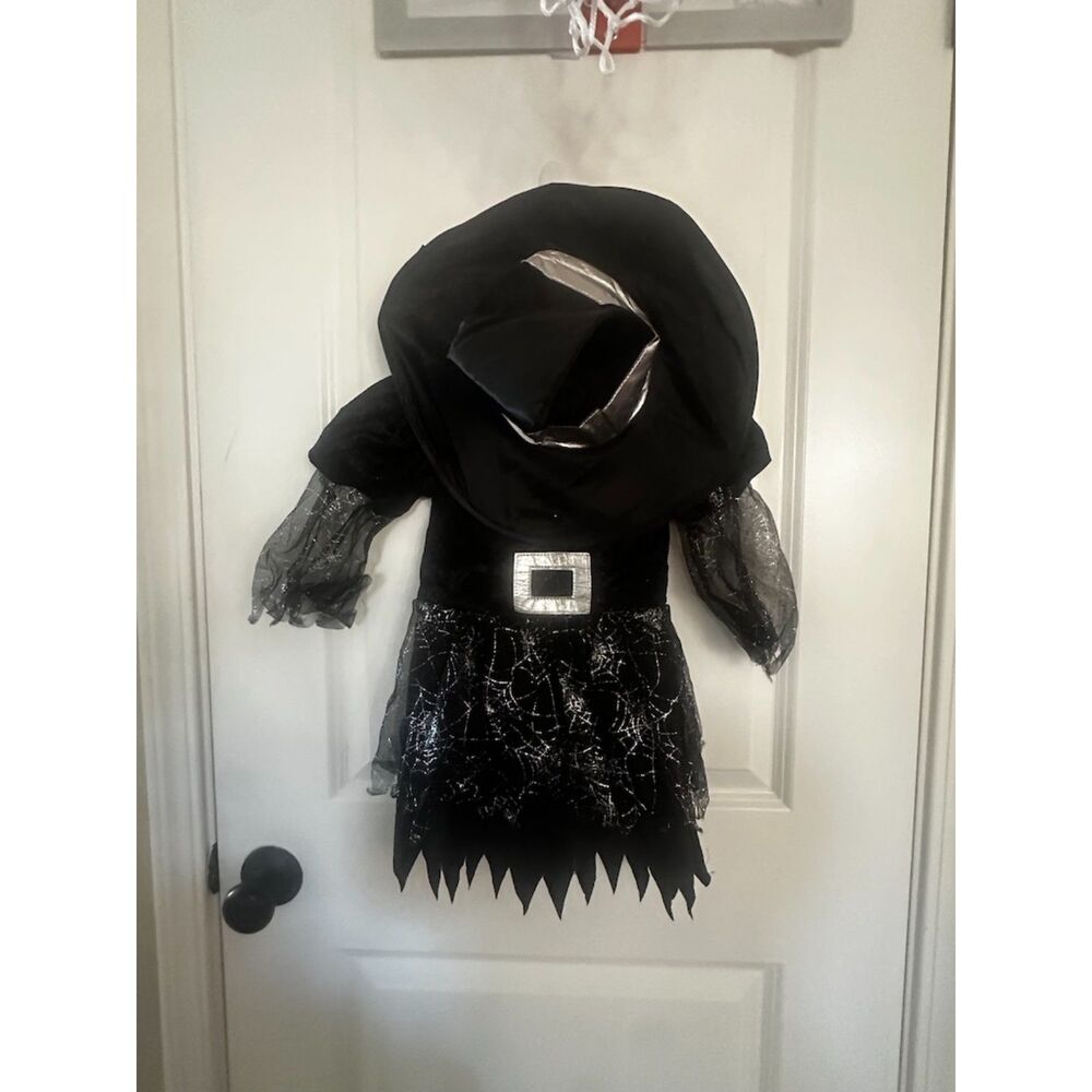 Lil Darling Witch Costume with Hat Size 3-4